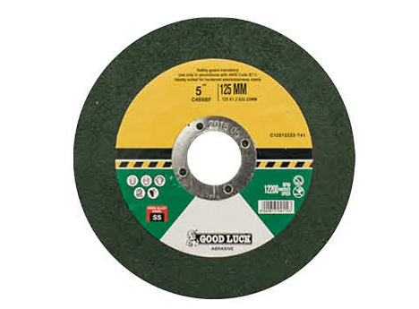 Wide grinding wheel for improving production effici